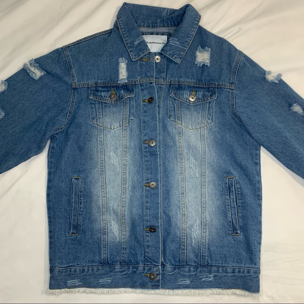 The Style Between Us Jean Jacket